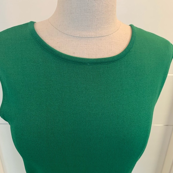 NWT Eva Mendes Green Sweater Dress size M - Picture 11 of 11